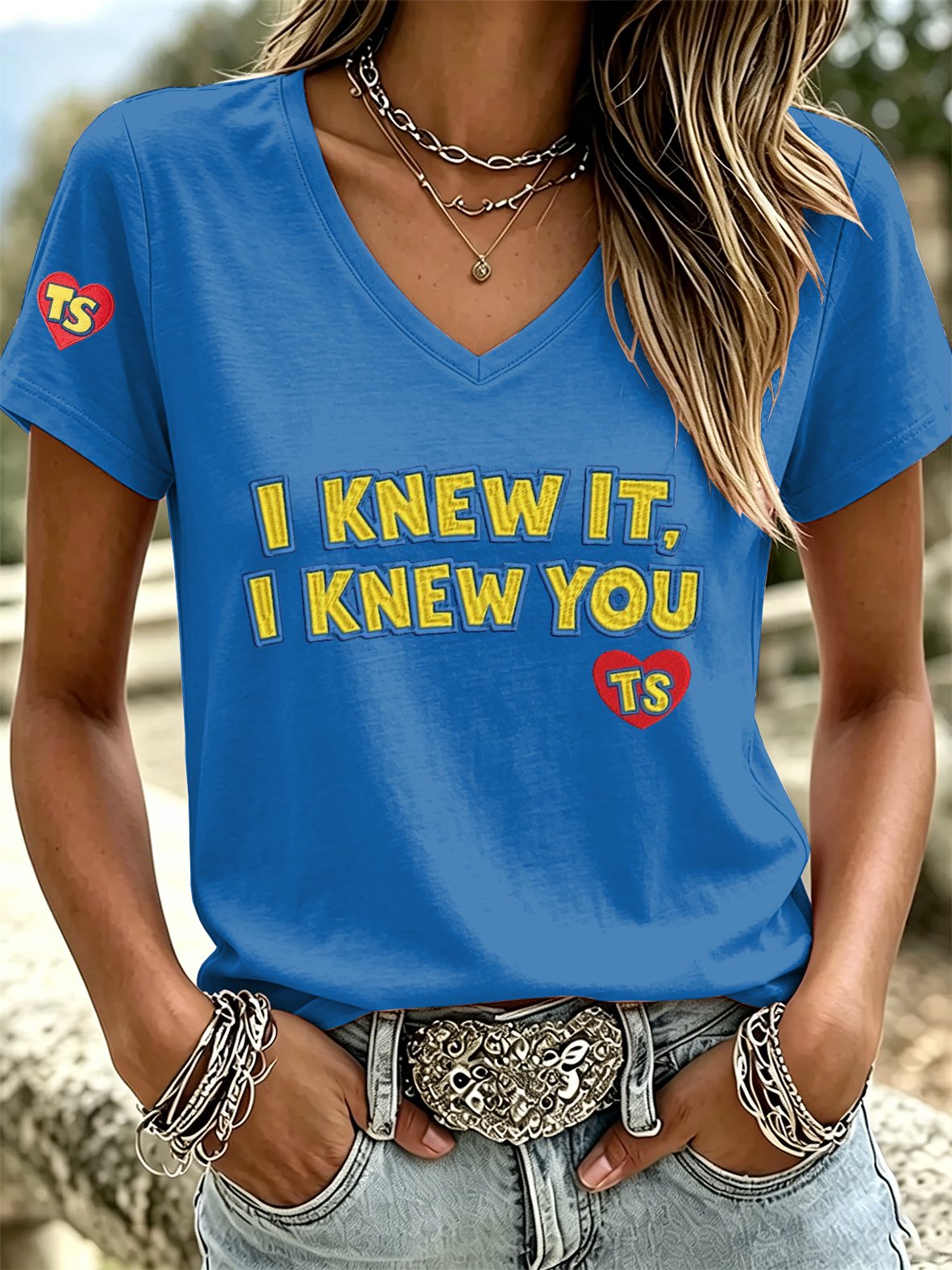 Women's Casual Print Short-Sleeve T-Shirt