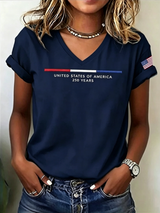 Women's America 250th Anniversary  T-shirt