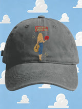 Retro I Knew It Print Baseball Cap