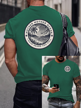 Men's Retro Mother, Mother Ocean, I HAVE HEARD YOU CALL Print T-Shirt