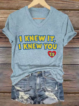 Women's Casual Print Short-Sleeve T-Shirt