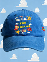 Retro I Knew It Print Baseball Cap
