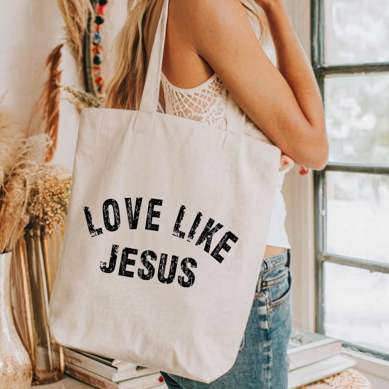 Christian Faith Tote canvas Bag Religious Gifts Church Tote God Lover Tote farmers market bag crossbody laptop bag God is Good
